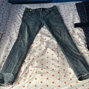 Men's Blue purple jeans